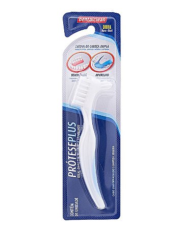 Escova de Dente Prótese Plus Dura - Dentalclean