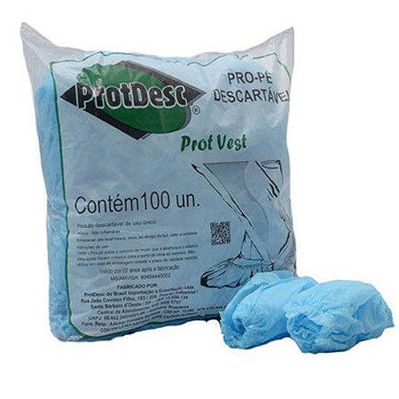 Propé Sapatilha Azul - Protdesc