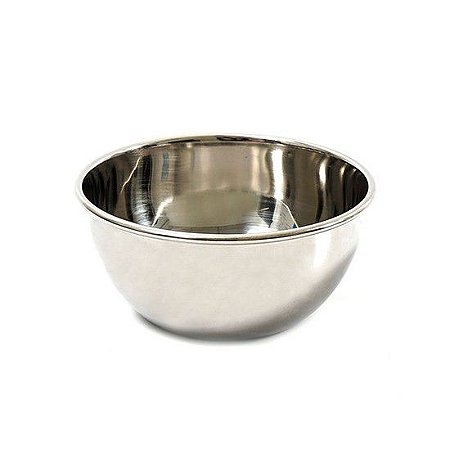 Cuba Inox Redonda 10,5x4,5cm p/ Assepsia 340ml - Golgran