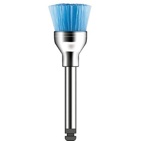 Escova de Profilaxia Tipo Taça Azul Semi Rígida - Microdont