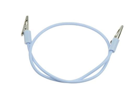 Prendedor de Babador Jacaré Silicone Tiffany c/ Adereço Infantil - Lysanda