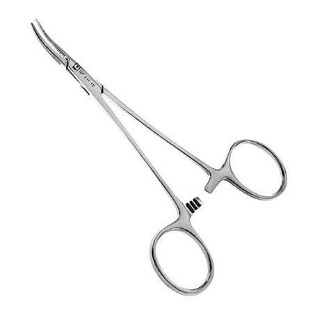 Pinça Halsted Mosquito Curva 12,5cm – Quinelato