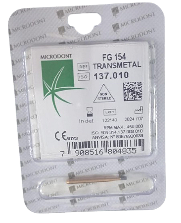 Broca Carbide Transmetal FG 154 - Microdont