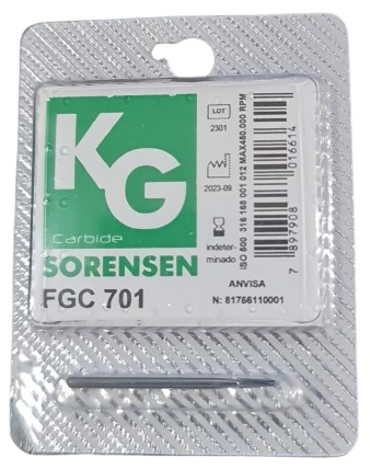 Broca Carbide FGC 701 - KG Sorensen