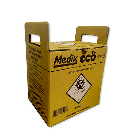Coletor Perfurocortante Amarelo Premium 7l – Medix