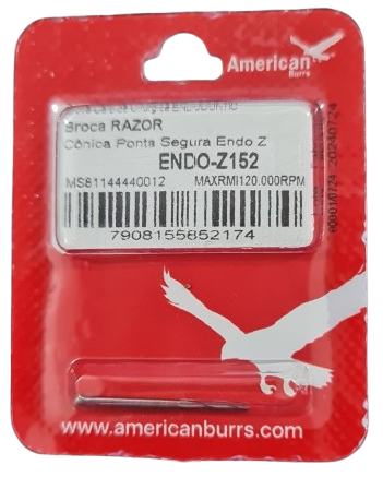 Broca Endo Z 152 Razor Cônica de Ponta Segura - American Burrs