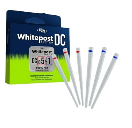 Pino de Fibra de Vidro System Whitepost DC 0,5 / 1 Refil Mix - FGM
