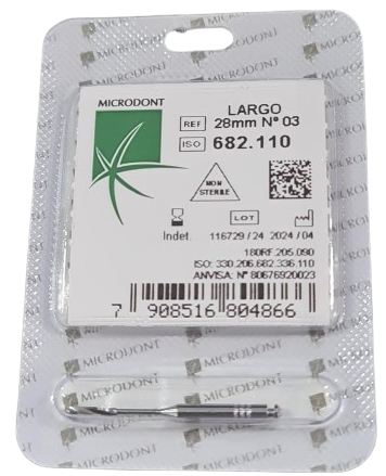 Broca Carbide Largo nº 3 28mm – Microdont