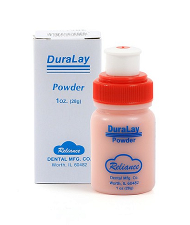 Resina Acrílica Duralay Pó Cor Vermelha - Reliance