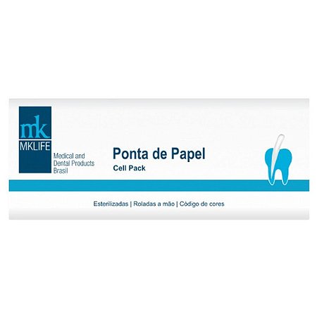 Ponta de Papel Absorvente Cell Pack 45-80 - MK Life