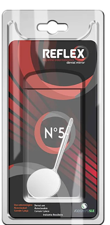 Espelho Bucal nº 5 Plano Reflex – Iodontosul