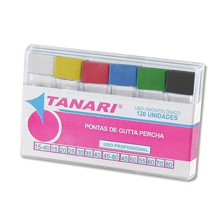 Guta Percha Calibrada nº 15-40 - Tanari