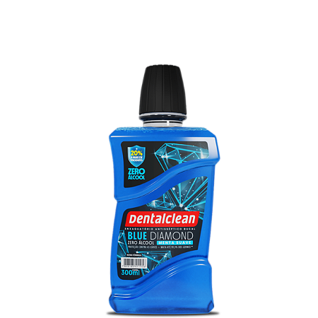 Antisséptico Bucal Blue Diamond Menta s/ Álcool - Dentalclean