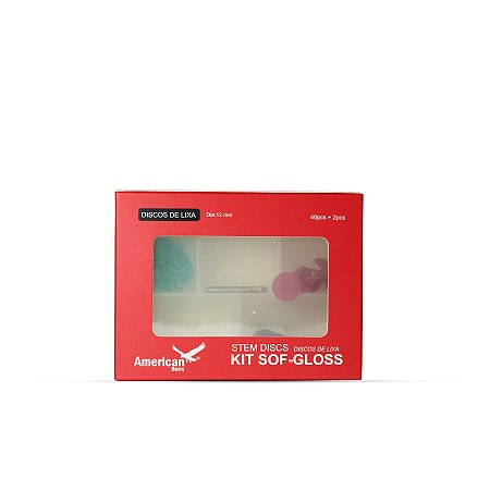 Disco de Lixa Sof-Gloss Kit - American Burrs