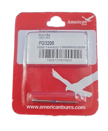 Ponta Diamantada FG 3205 Invicta - American Burrs