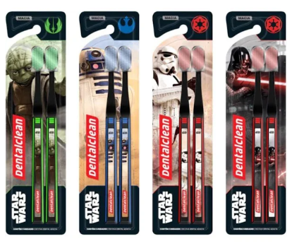 Escova de Dente Adulto Star Wars - Dentalclean