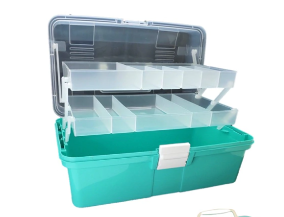 Maleta Organizadora Mega Box Azul Tiffany - Lysanda