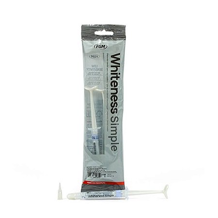 CLAREADOR DENTAL WHITENESS SIMPLE 22% KIT 3APLIC - FGM
