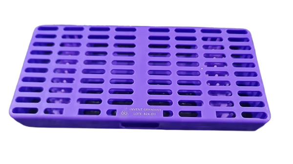 Estojo p/ Esterilização Roxa c/ Silicone 5 a 8 Peças - 6B Invent