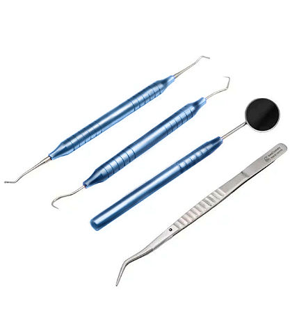 Jogo Clínico Colorido Azul - 6B Invent