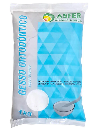 Gesso Branco Ortodôntico - Asfer
