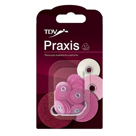 Disco de Lixa Praxis Refil 1/2" Média - TDV