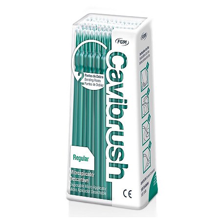 Aplicador Descartável Regular Cavibrush - FGM