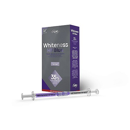 Clareador Whiteness HP Blue 35% 1Pac Mini Kit c/ Top Dam - FGM