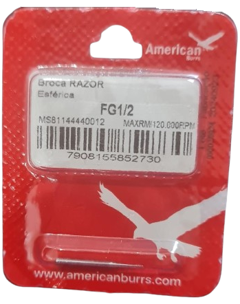Broca Carbide Operatória FG 1/2 Razor - American Burrs