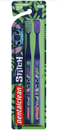Escova de Dente Stitch Adulto Macia - Dentalclean