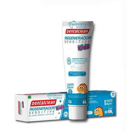 Gel Dental Infantil Regenerador Kids - Dentalclean