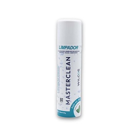Espuma Masterclean Aerossol p/ Limpeza de Alinhadores Menta - Wilcos