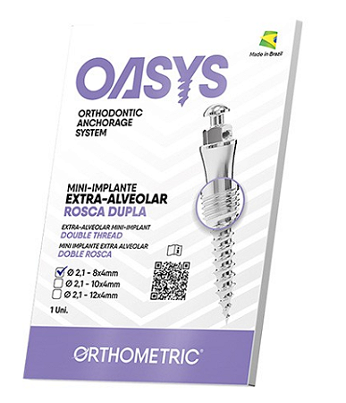 Mini-Implante Extra-Alveolar Oasys Diam.2,1 Comp.8x4mm - Orthometric