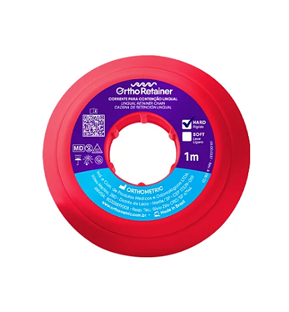 Corrente p/ Contenção Lingual Hard - Orthometric