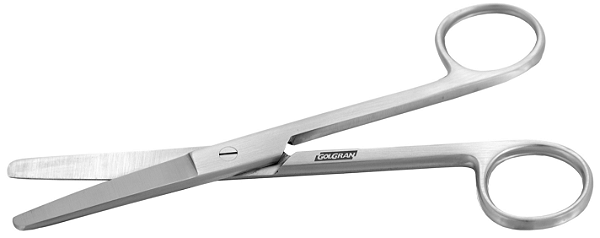 Tesoura Cirúrgica Romba-Romba 15cm Reta Millennium - Golgran