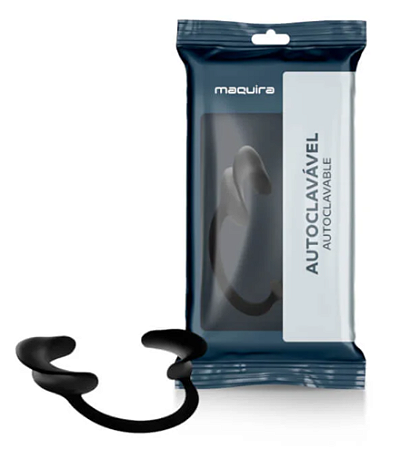 Afastador Labial Expandex Frontal Infantil Preto Autoclavável - Maquira