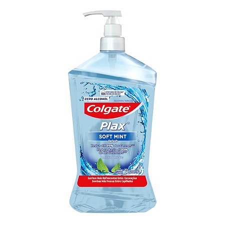 Enxaguante Bucal Plax Soft Mint s/ Álcool - Colgate