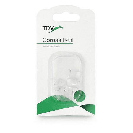 Coroa Transparente Refil 15 (7,5mm) - TDV