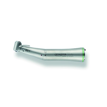 Contra Ângulo CR20C Led PB Simples 20:1 Aço Inoxidável - Schuster