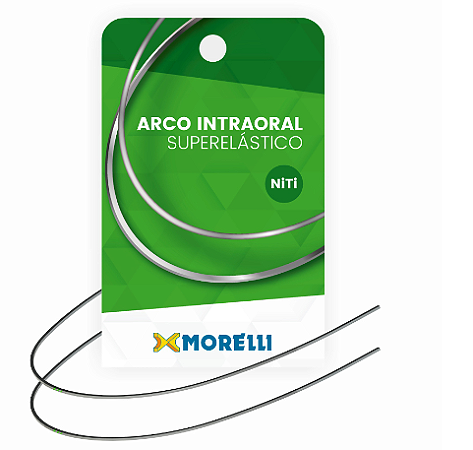 Arco NiTi Superelástico Grande Retangular (.016"X.022") - Morelli