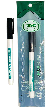 Caneta p/ Esterilização Steriking Preta - Preven