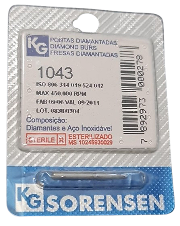 Ponta Diamantada FG 1043 - KG Sorensen