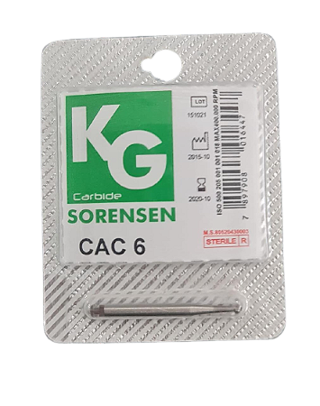 Broca Carbide CAC 6 - KG Sorensen