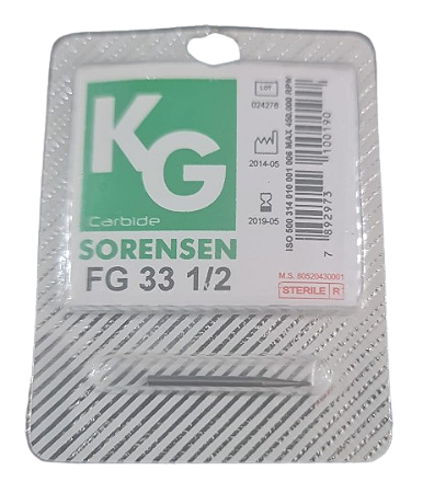 Broca Carbide FG 33 1/2 - KG Sorensen