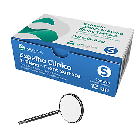 Espelho Bucal Primeiro Plano Front Surface n° 5 - AF do Brasil