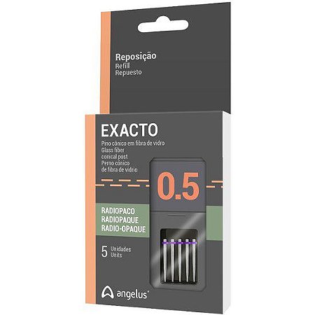 Pino de Fibra de Vidro Exacto nº 0.5 - Angelus