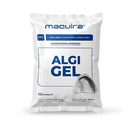 Alginato Algi-Gel Tipo II 410g - Maquira