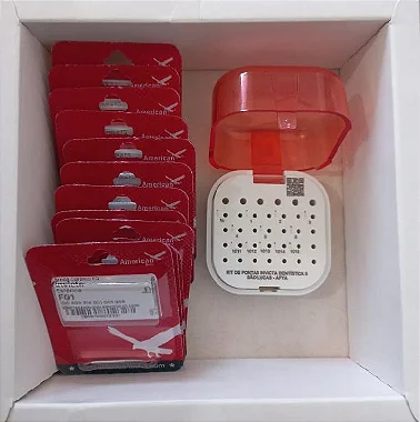 Kit Acadêmico Invicta Dentística FIMCA - American Burrs