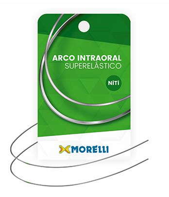 Arco Intraoral Superelástico Grande NiTi Retangular .016"x.022" - Morelli