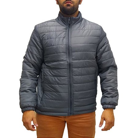 jaqueta de gomos masculina